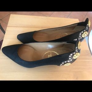 Black Casadei Luxe Vintage pumps